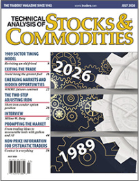 July 2026 Technical Analysis of Stocks and Commodities issue cover